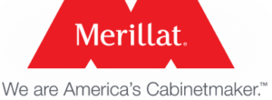 Merillat Logo. We are America's Cabinetmaker.