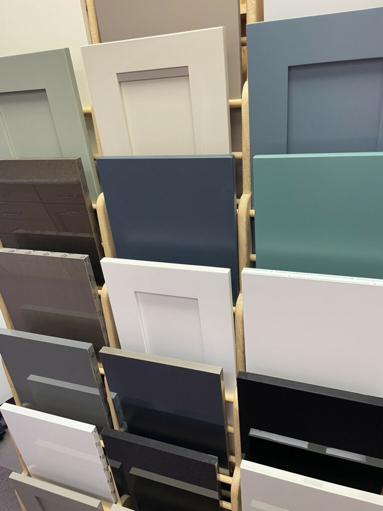 Image of Kitchenland color cabinet options