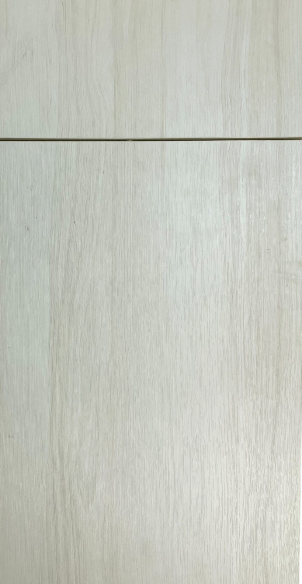 Dura Supreme Alpine High Pressure Laminate White Cypress cabinet door